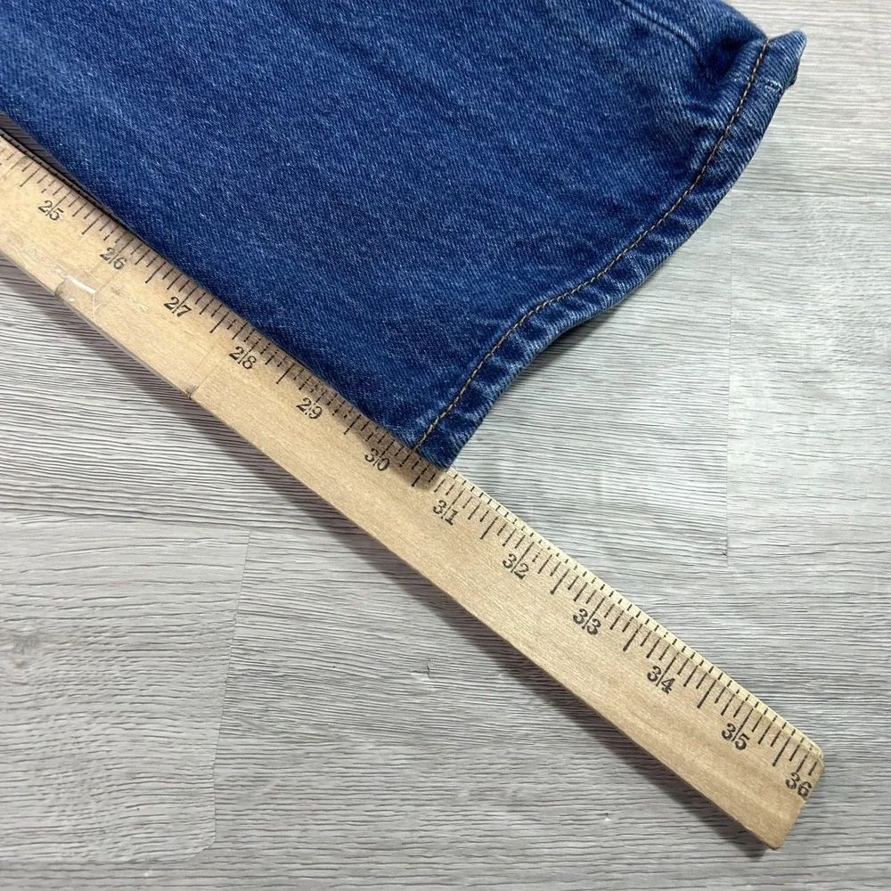 Levis 501 Jeans Mens 34x31 (32x31) Blue Medium Wash‎ Button Fly Straight Denim